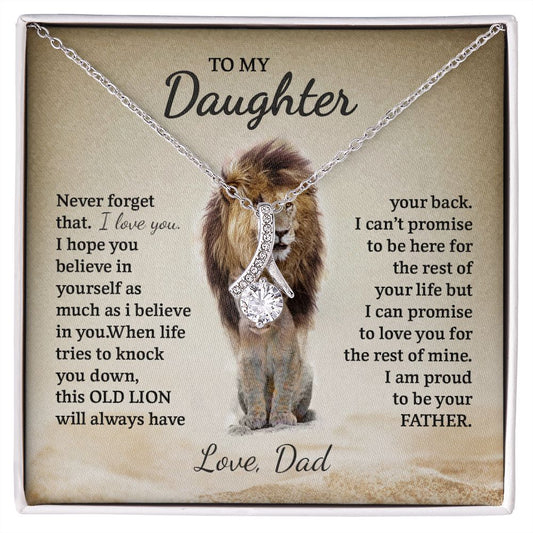 To My Daughter - Alluring Beauty Necklace