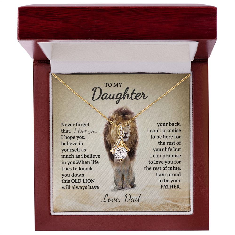 To My Daughter - Alluring Beauty Necklace